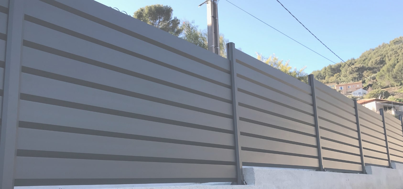 Clôture Aluminium sur mesure